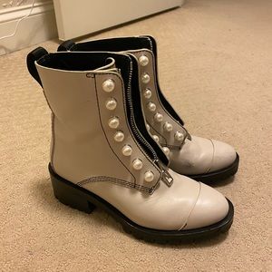 3.1 Philip Lim pearl combat boots worn 2x size 37